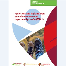 Foto voorkant brochure fysiotherapie bij MD 1