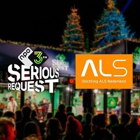 NPO3 serious request ALS plaatje met markt