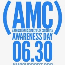 Poster aankondiging van AMC Awereness Day