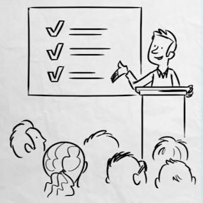 bijeenkomst en checklist