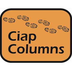 Banner CIAP colums met voetstappen