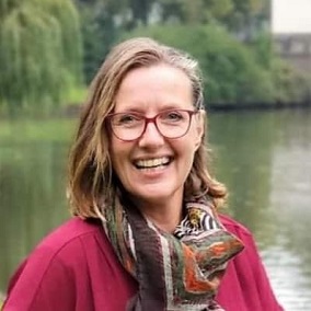 Portret van Ingrid van de Veer