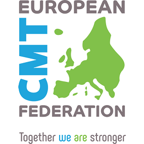 Logo European CMT federation: together we are stronger.