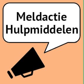 Meldactie hulpmiddelen door megafoon