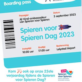 uitnodiging spieren voor spieren dag