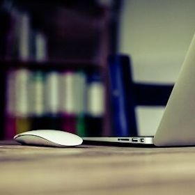 laptop en muis