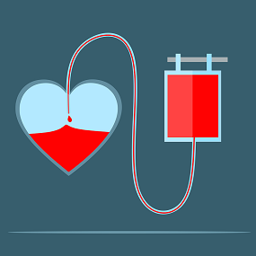 Bloeddonatie animatie