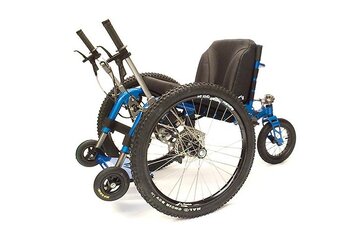 Beeld van: Mountain Trike: de rolstoel mountainbike