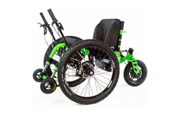 Beeld van: Mountain Trike: de rolstoel mountainbike
