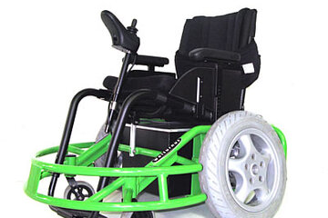 Beeld van: Wolturnus e-hockey sportrolstoel