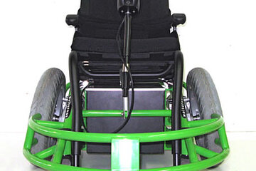 Beeld van: Wolturnus e-hockey sportrolstoel