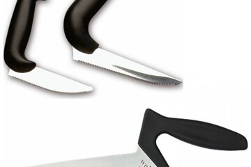 Beeld van: Gehoekte en ergonomische keukenmessen