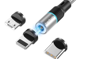 Beeld van: Magnetische laadkabel voor smartphone en tablet