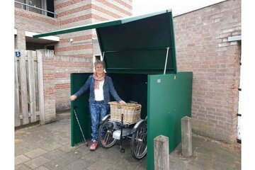 Beeld van: Scootmobielberging