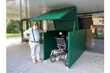 Beeld van: Scootmobielberging