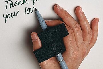 Beeld van: Weinig kracht in je vingers en toch schrijven