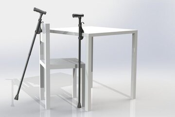 Beeld van: Wandelstokkenklem