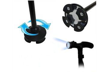 Beeld van: Magic Cane wandelstok | Staande opvouwbare wandelstok