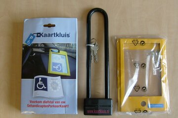 Beeld van: Diefstalpreventie parkeerkaart
