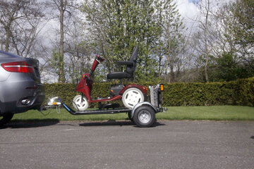 Beeld van: Trailer voor scootmobiel