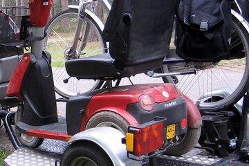 Beeld van: Trailer voor scootmobiel