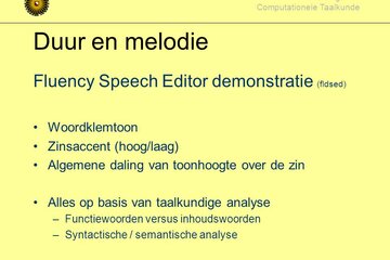 Beeld van: Spraaksynthese