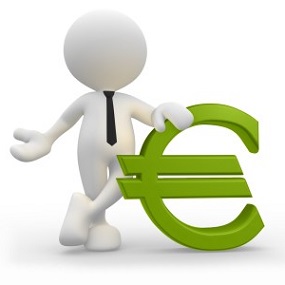 poppetje met geld
