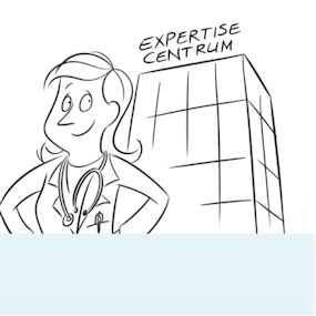 Persoon voor expertisecentrum