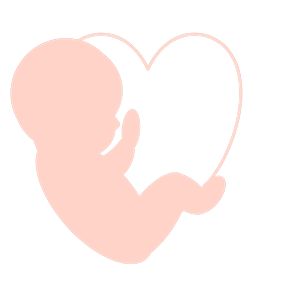 baby en hart