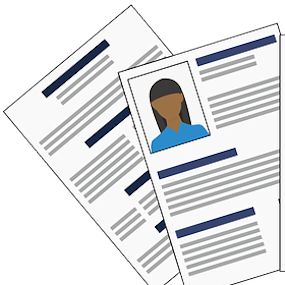 Voorbeeld van een CV.