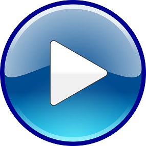 Playbutton in het blauw.