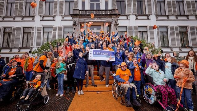 Groepsfoto Oranjepad 2025 eindstand