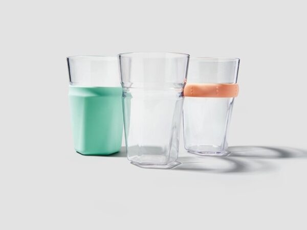 vitility beker met siliconen omhulsel en ring verkrijgbaar bij vitility